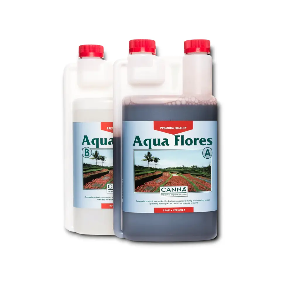 fertilizante  Agua flores A+B 1lt Canna 1