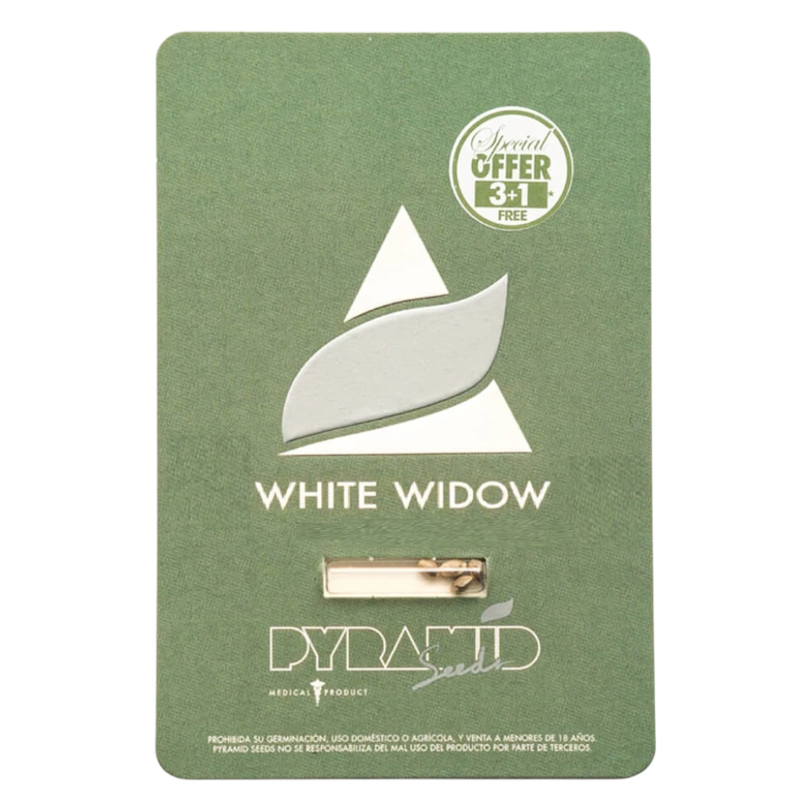 White Widow 3+1 Uds Pyramid 1