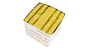 Caja Bloques de Lana de Roca Cultiwool 15x15x14,2cm | 48 Uds para Hidroponía