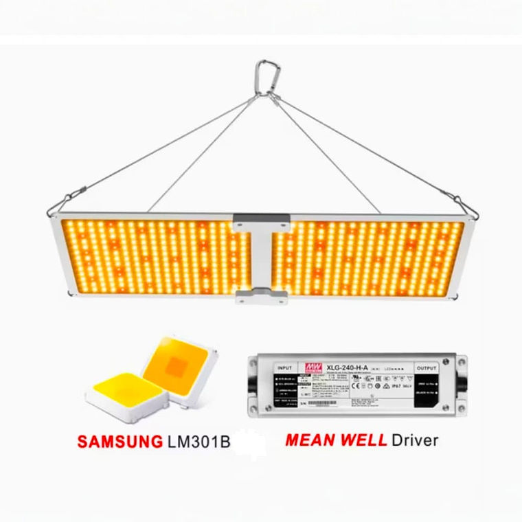 Panel LED Quantum Board 240W - Samsung LM301B + Mean Well  1