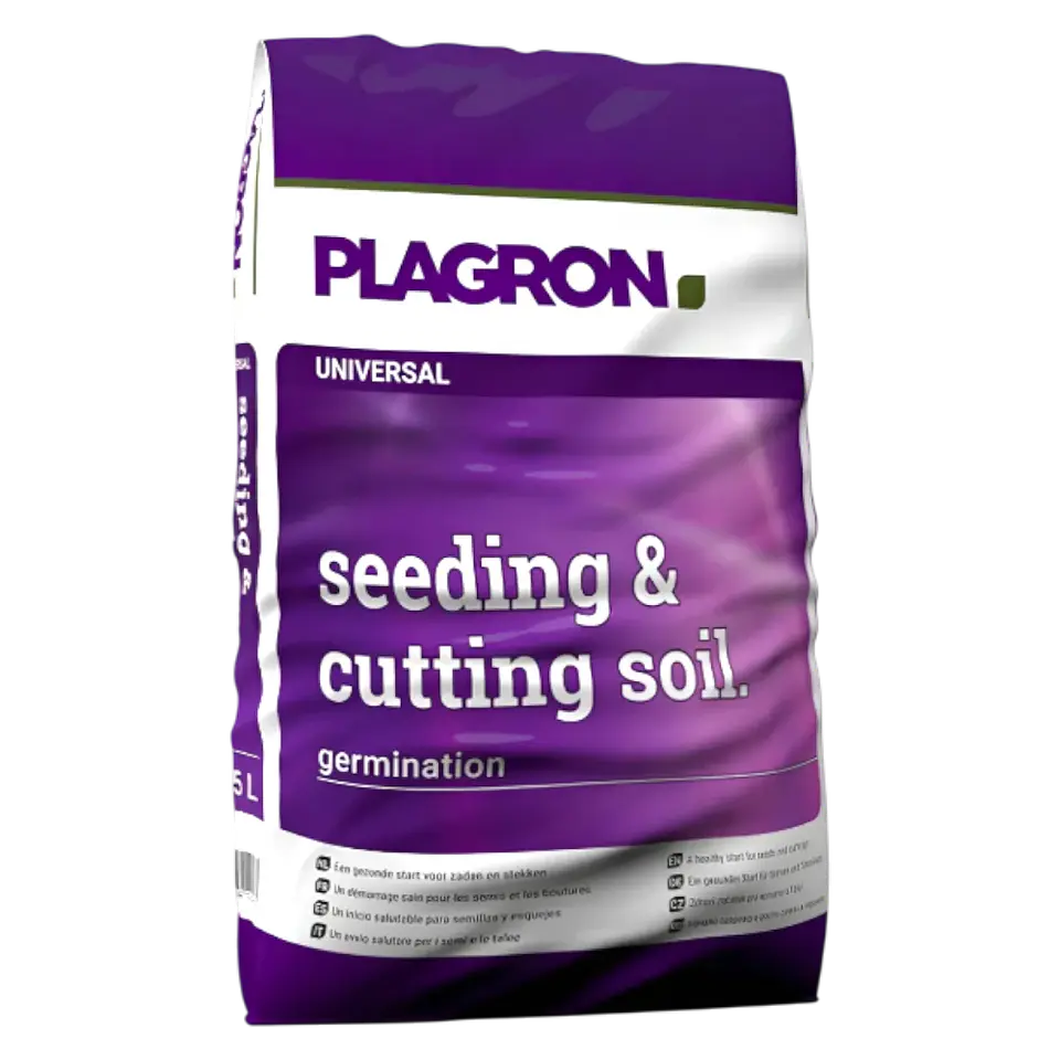 Plagron Seeding & Cutting Soil 25L | Sustrato para Semillas y Esquejes 1