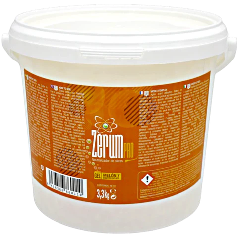 Zerum Pro Gel Melón y Frutos Rojos 3.3 Kg | Neutralizador de Olores Profesional