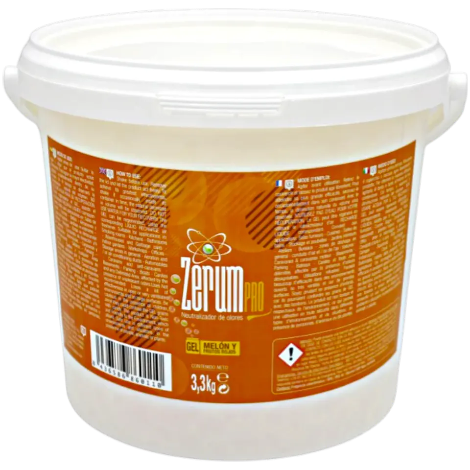Zerum Pro Gel Melón y Frutos Rojos 3.3 Kg | Neutralizador de Olores Profesional 1