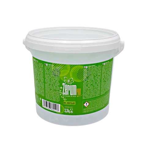Zerum Pro Gel Mentolado 3.3 Kg | Neutralizador de Olores Profesional
