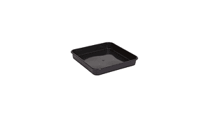 Pack 20 Platos Cuadrados para Macetas 11L-18L |  (20.5 x 20.5 cm)