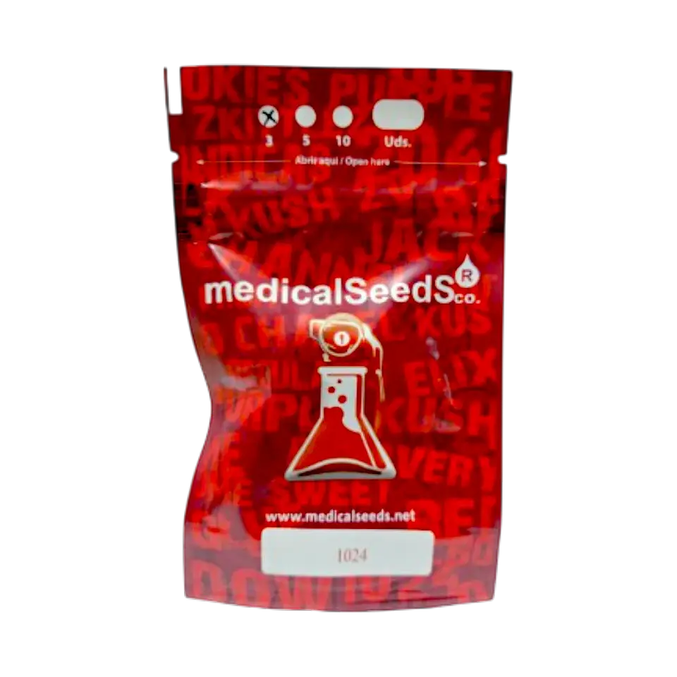 1024 Medical Seeds 3+2 semillas feminizadas 1