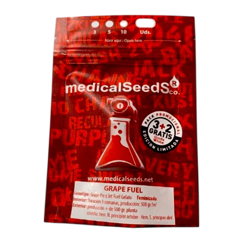 Grape Fuel Medical Seeds 3 semillas feminizadas