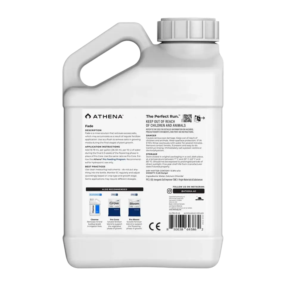 Fertilizante Athena Fade 32 oz (946 ml) 2