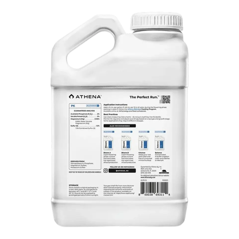 Fertilizante Athena PK 32 oz (946 ml) 2