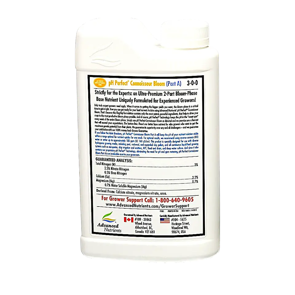 Connoisseur Bloom A+B 1 Litro (pH Perfect) Advanced Nutrients 5