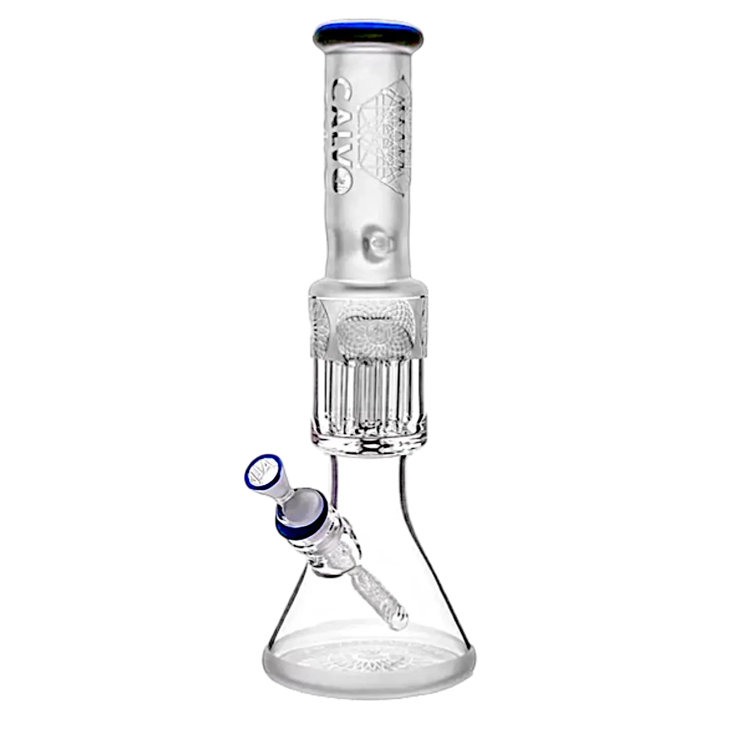 Calvo Glass Bong Sandblasted Beaker 40cm 2