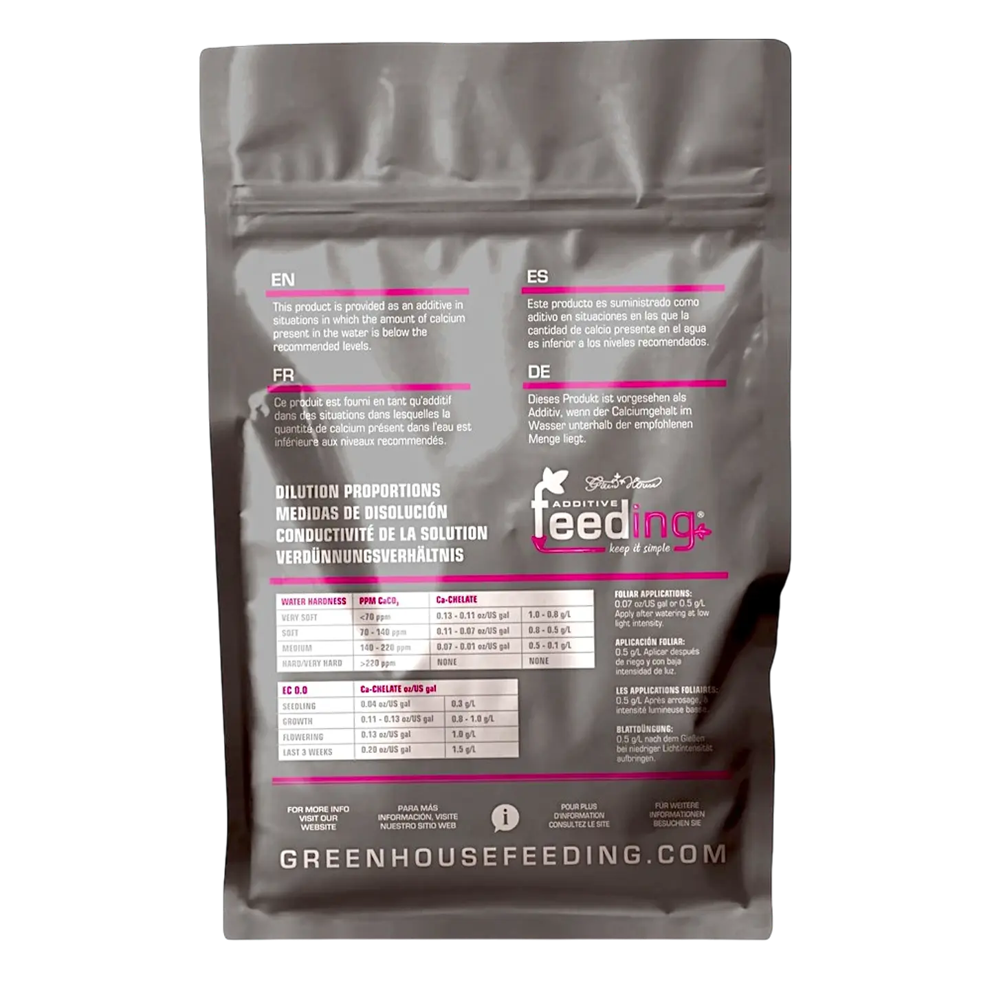 CALCIUM 500G GH FEEDING 2