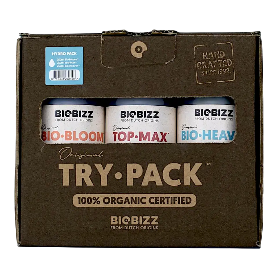 Try Pack Hydro   de BioBizz  1