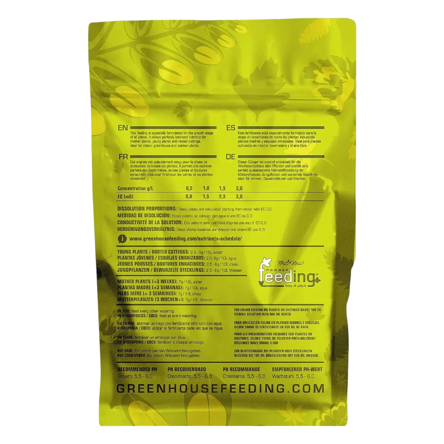 POWDER GROW 125G GH FEEDING 2