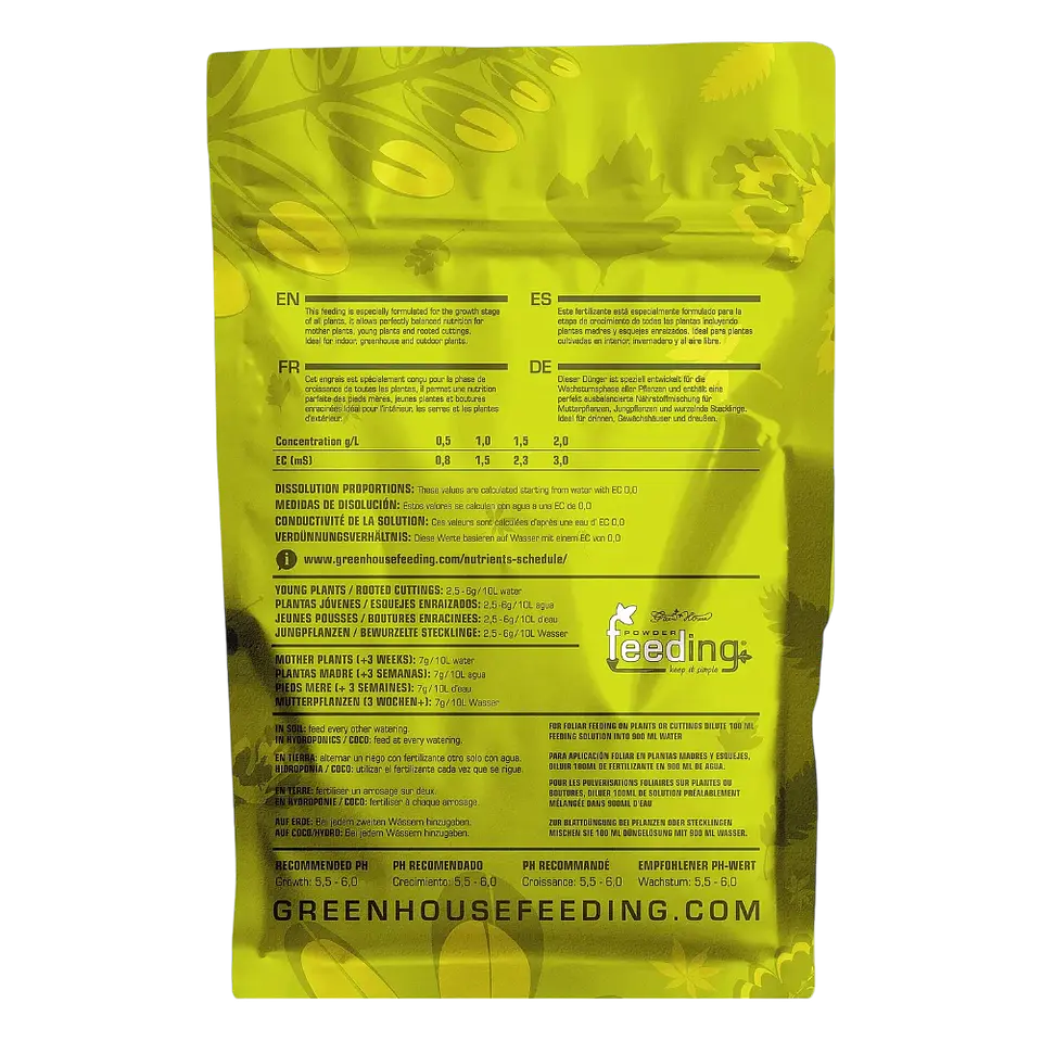 POWDER GROW 125G GH FEEDING 2