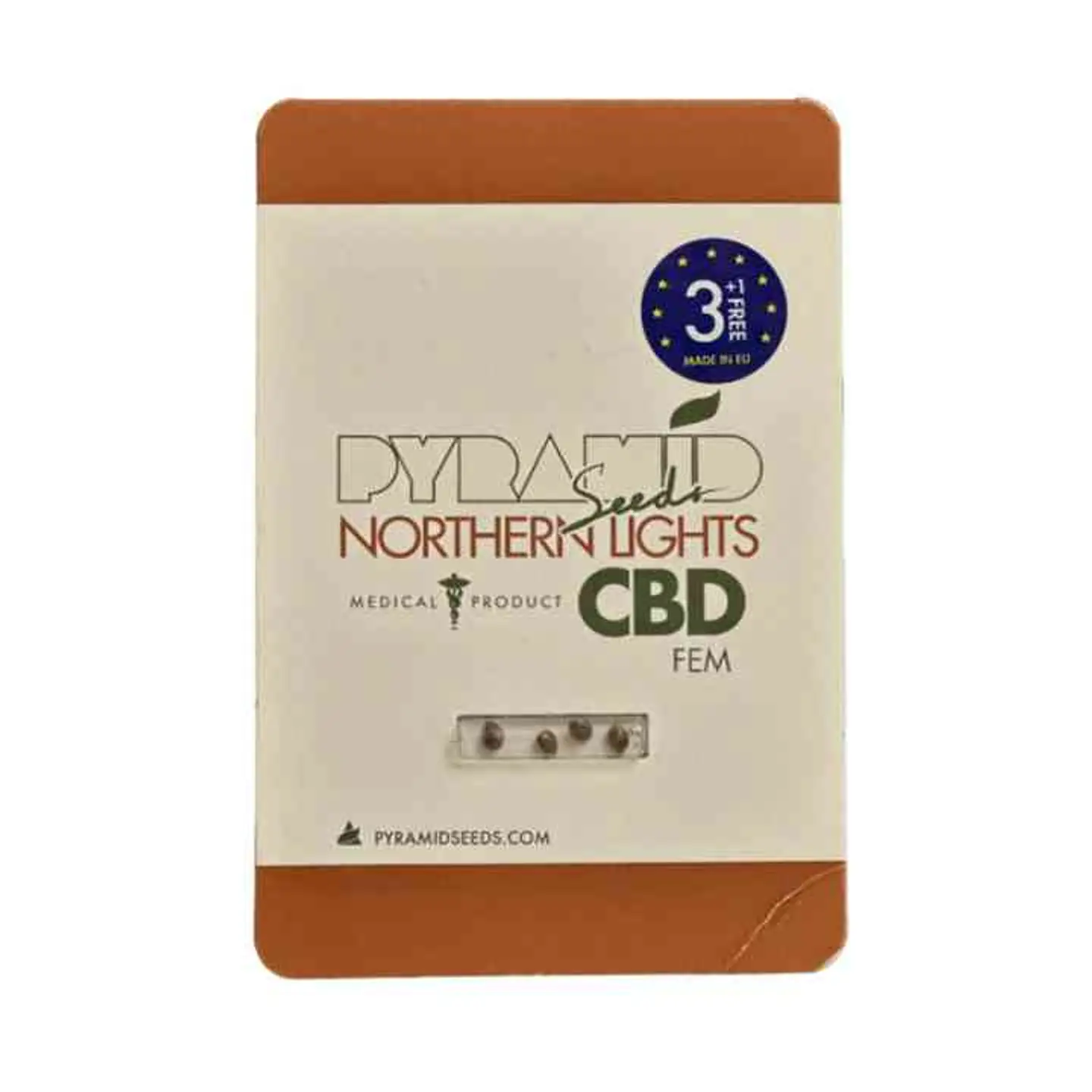 Northern Lights CBD Pyramid Seeds 3+1  1
