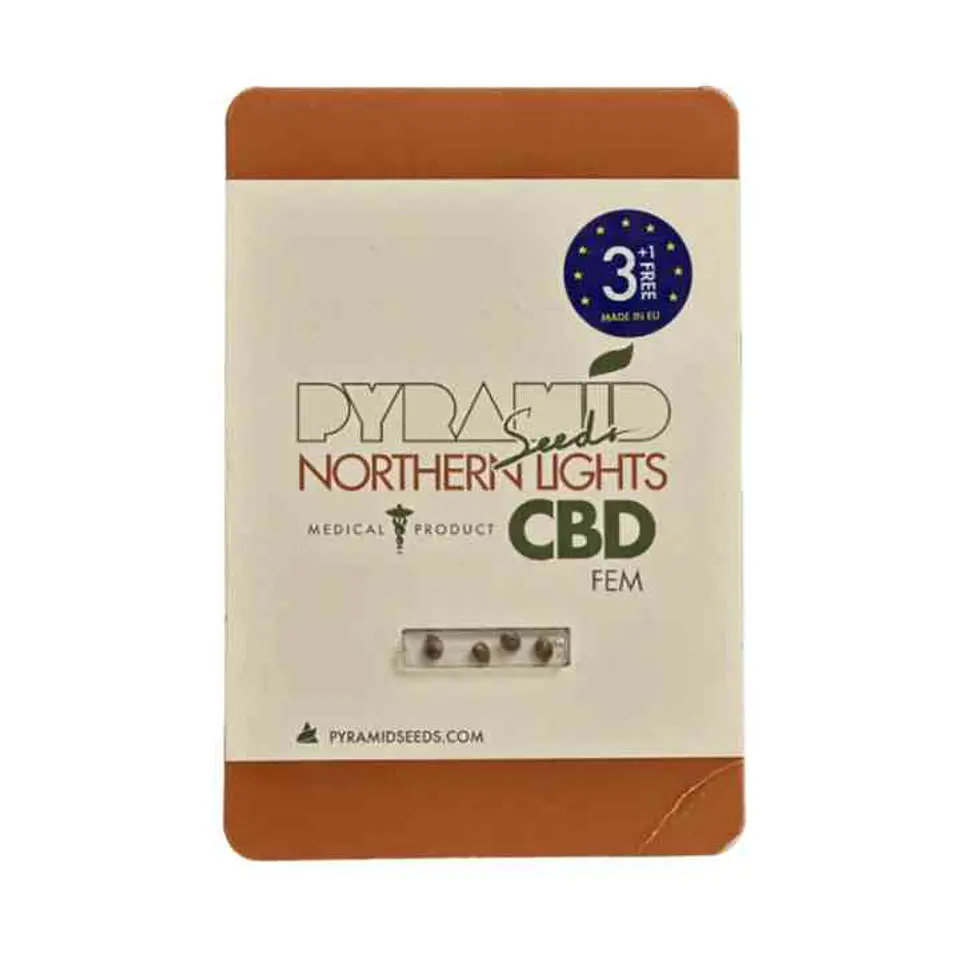 Northern Lights CBD Pyramid Seeds 3+1  1