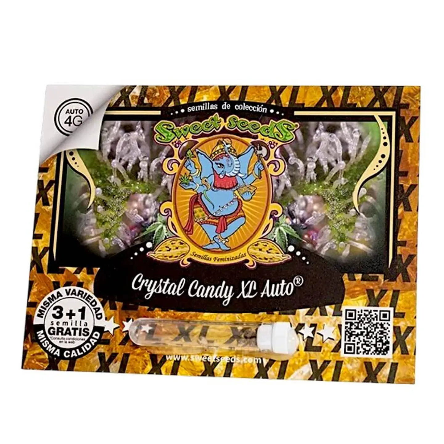 SWEET SEEDS CRYSTAL CANDY XL AUTO 3+1UDS 1