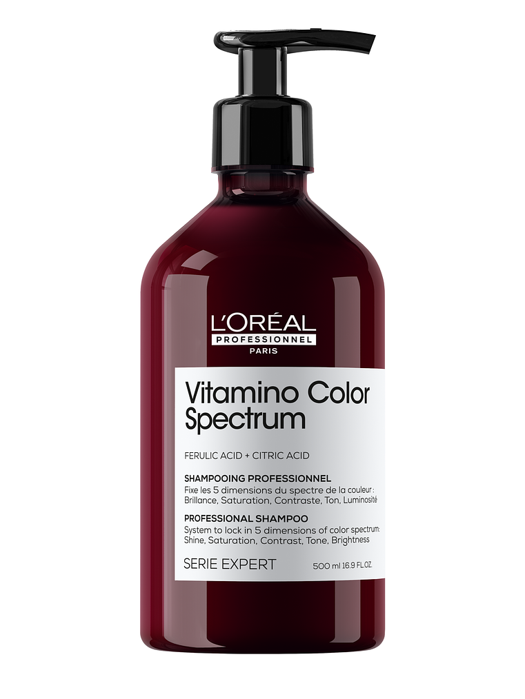 Shampoo para cabello con color Vitamino Color Spectrum 500ml  1