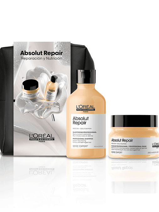 Pack Reparación Absolut Repair Shampoo + Máscara 1