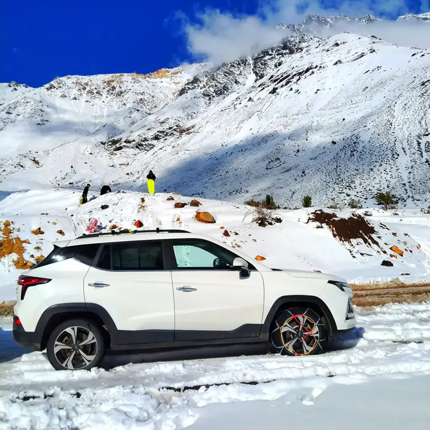 Set X2 Cadenas Autos Camionetas Kn Para Nieve Y Barro Rueda 23
