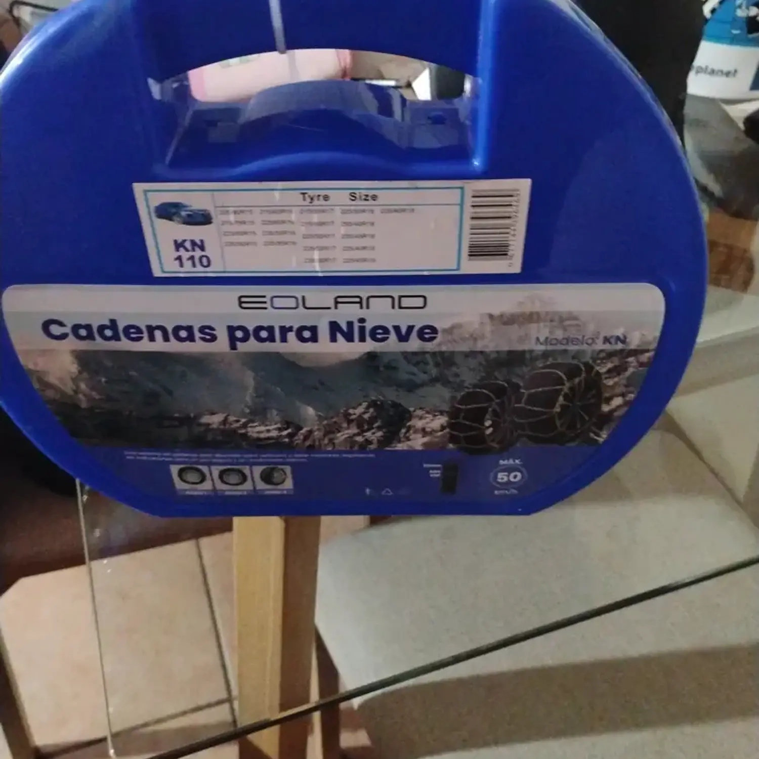 Set X2 Cadenas Autos Camionetas Kn Para Nieve Y Barro Rueda 27