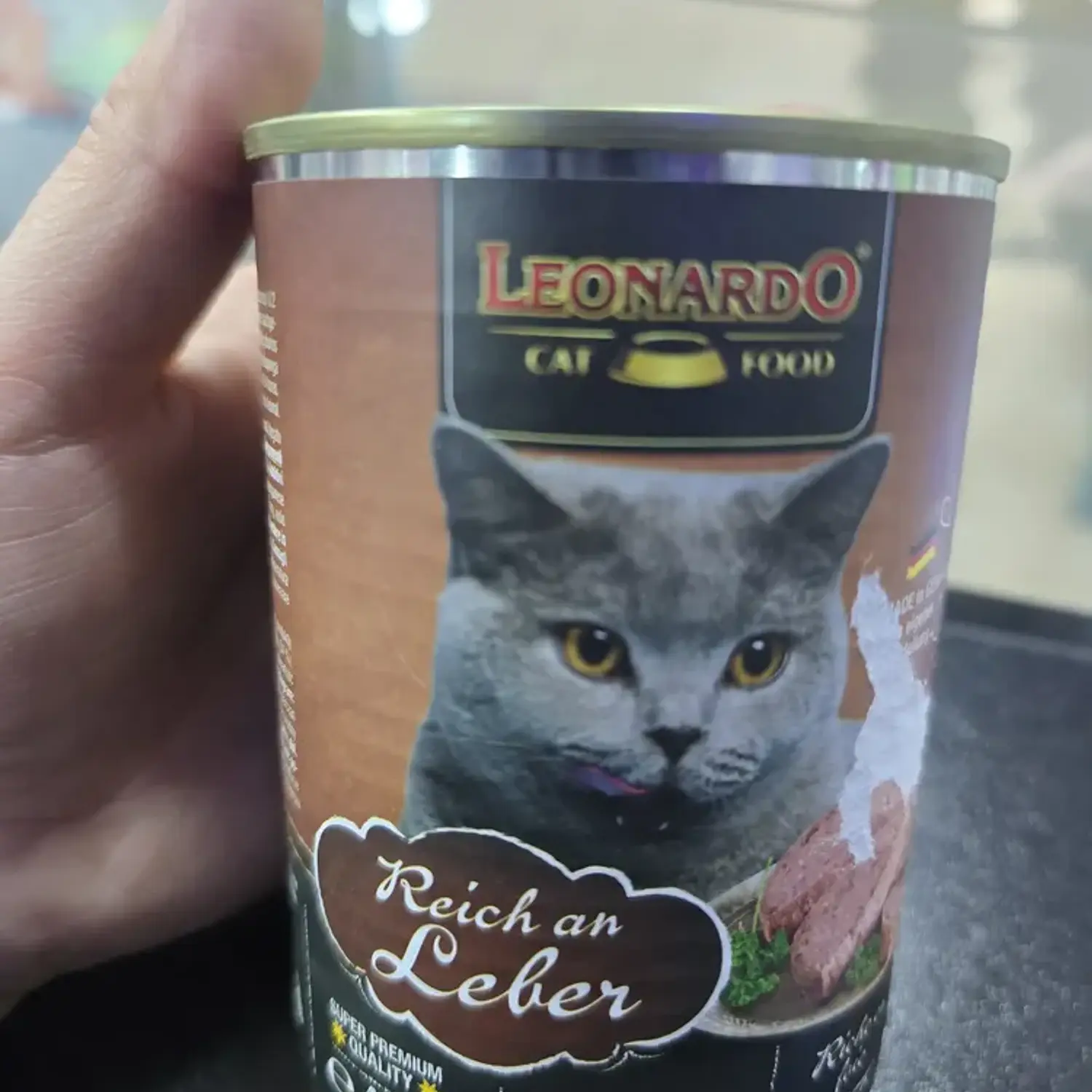Comida Húmeda para Gato Adulto Leonardo Sabor Hígado 200g 7