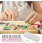 Kit de Herramientas para Fabricación de Joyería Hi-Spec 17 Piezas + 600 Accesorios para Bisutería - Miniatura 9