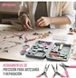 Kit de Herramientas para Fabricación de Joyería Hi-Spec 17 Piezas + 600 Accesorios para Bisutería - Miniatura 12