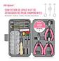 Kit de Herramientas para Fabricación de Joyería Hi-Spec 17 Piezas + 600 Accesorios para Bisutería - Miniatura 13