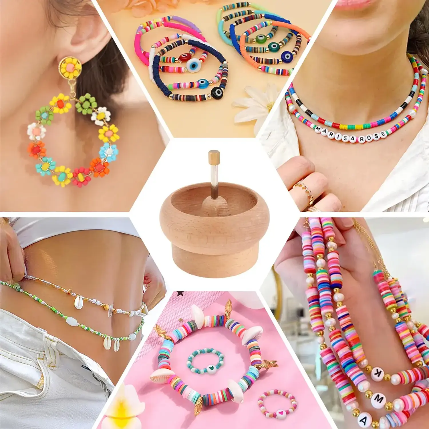 Bead Spinner Bead Stringing Tool Para Hacer Joyas De 8