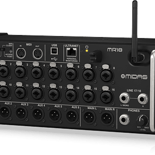 Consola Digital Con Interfaz MIDAS MR18
