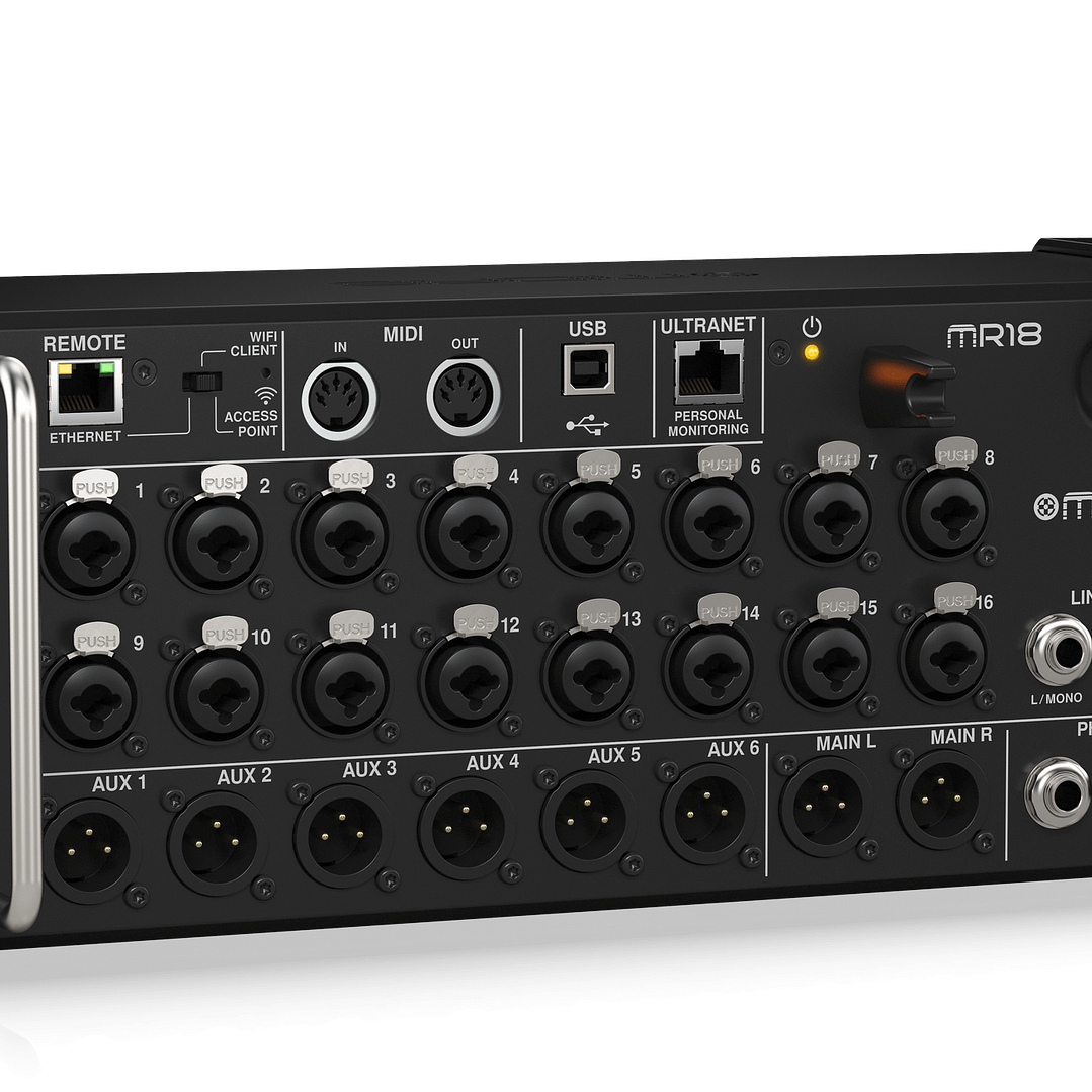Consola Digital Con Interfaz MIDAS MR18 5