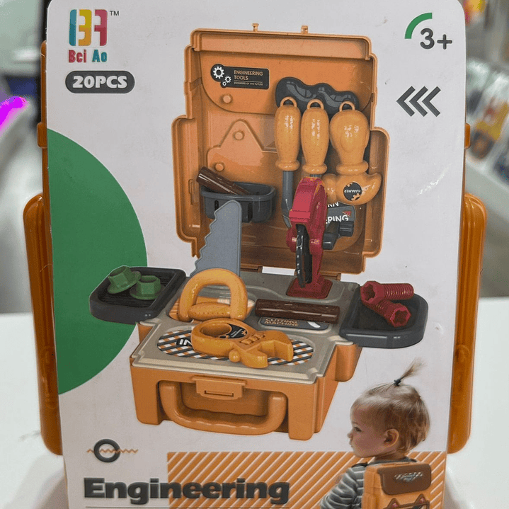 Mini Maleta con Herramientas de Juguete 4