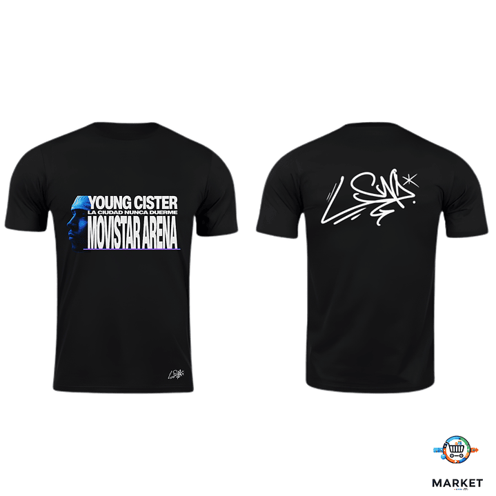 Polera Oficial del Concierto de Young Cister – Edición Limitada 1