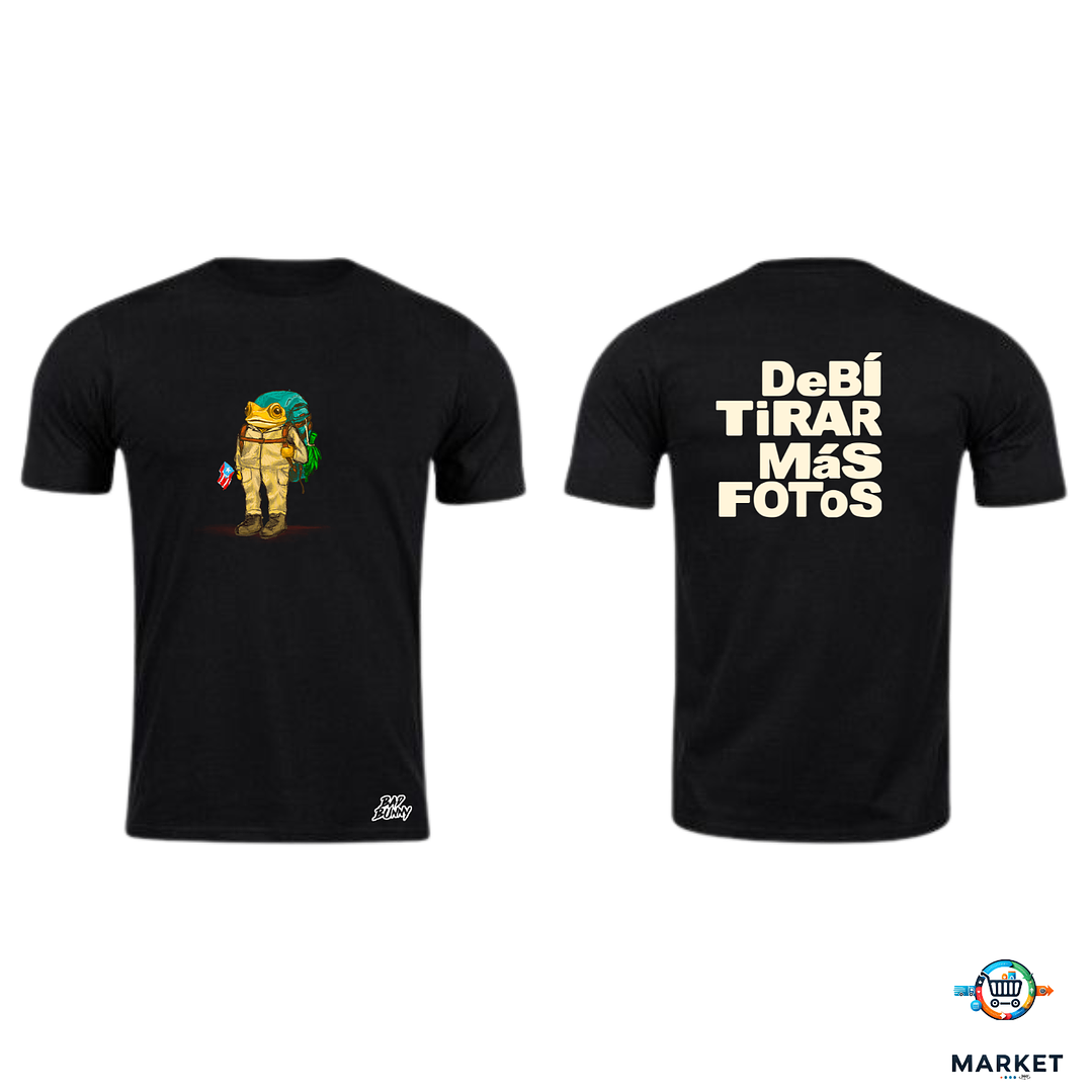 Polera Bad Bunny Debí Tirar Más Fotos 1