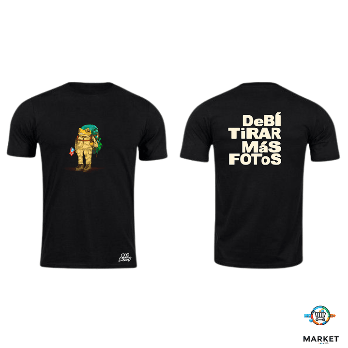 Polera Bad Bunny Debí Tirar Más Fotos 1