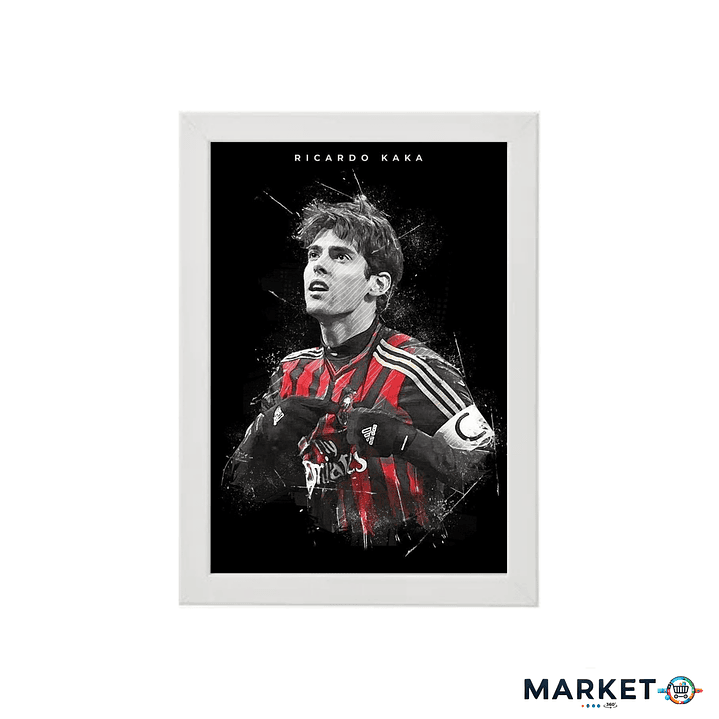 KAKÁ – Cuadro Deportivo de Fútbol | Diseño Premium 21x30 1