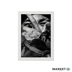 Neymar JR – Cuadro Deportivo de Fútbol | Diseño Premium 21x30