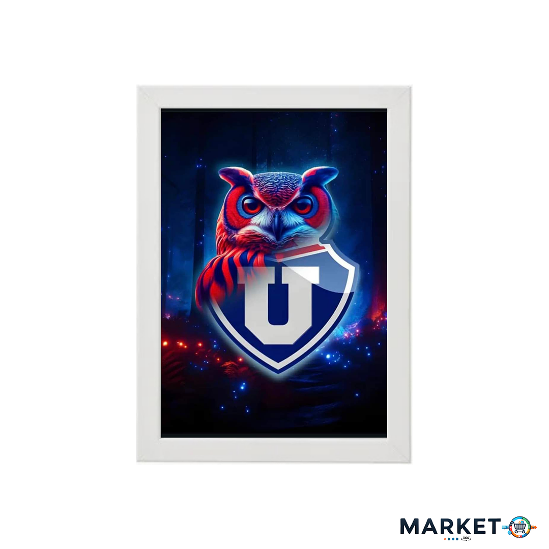 U. De Chile – Cuadro Deportivo de Fútbol | Diseño Premium 21x30 1