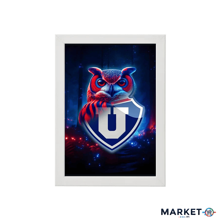U. De Chile – Cuadro Deportivo de Fútbol | Diseño Premium 21x30 1