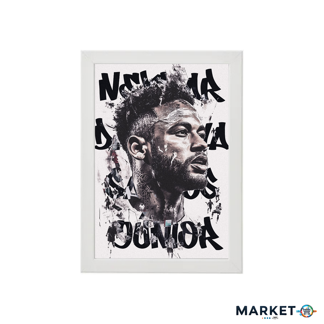 Neymar Urban – Cuadro Deportivo de Fútbol | Diseño Premium 21x30 1