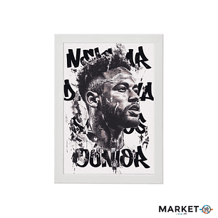 Neymar Urban – Cuadro Deportivo de Fútbol | Diseño Premium 21x30