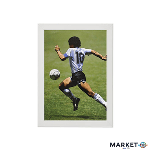 Maradona Argentina – Cuadro Deportivo de Fútbol | Diseño Premium 21x30