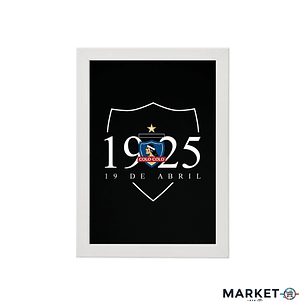 Colo Colo 1925 – Cuadro Deportivo de Fútbol | Diseño Premium 21x30