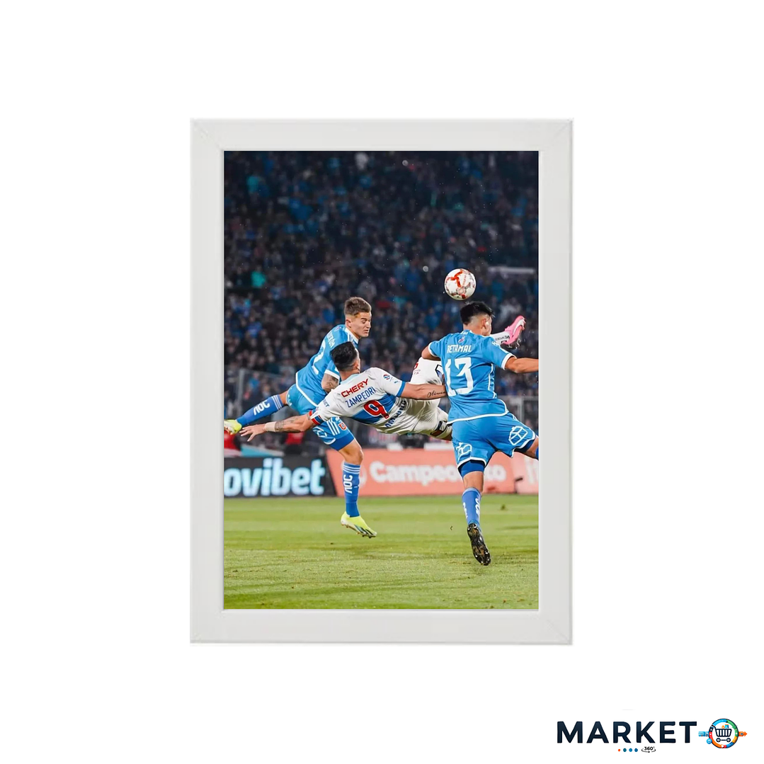Zampedri U. Católica – Cuadro Deportivo de Fútbol | Diseño Premium 21x30 1