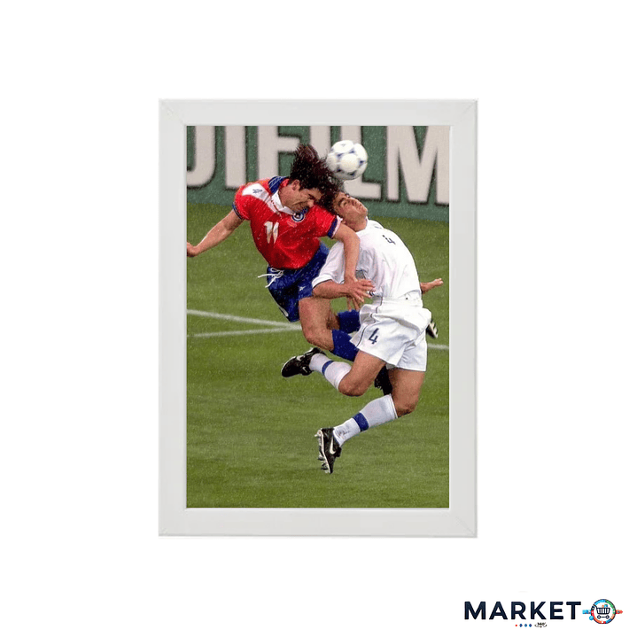 Salas Selección Chilena – Cuadro Deportivo de Fútbol | Diseño Premium 21x30 1