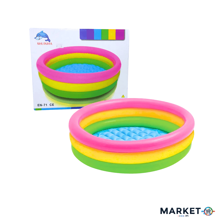 Piscina Tricolor 86CM 1