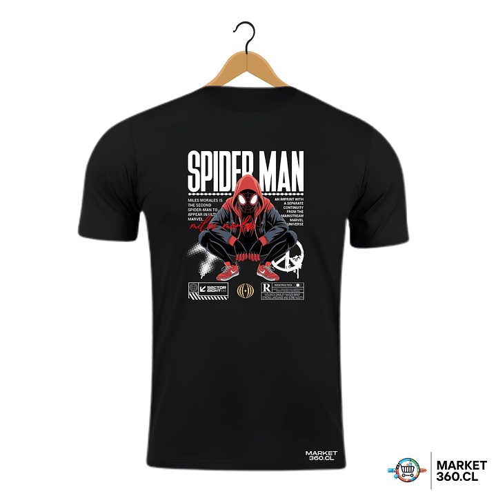 Spiderman Urban - Polera Estampada Premium 1
