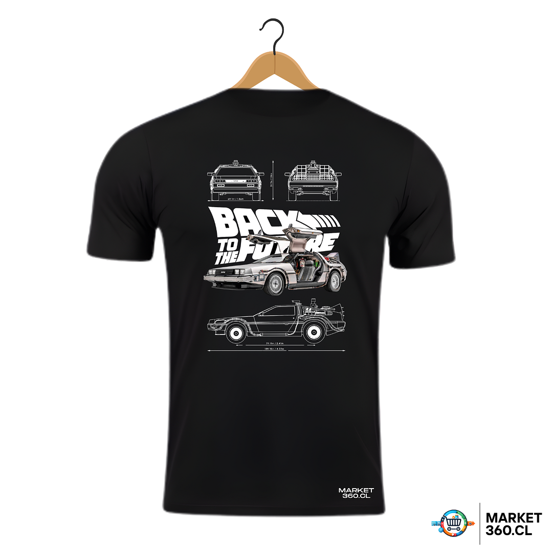 Volver al Futuro - Polera Estampada Premium 1